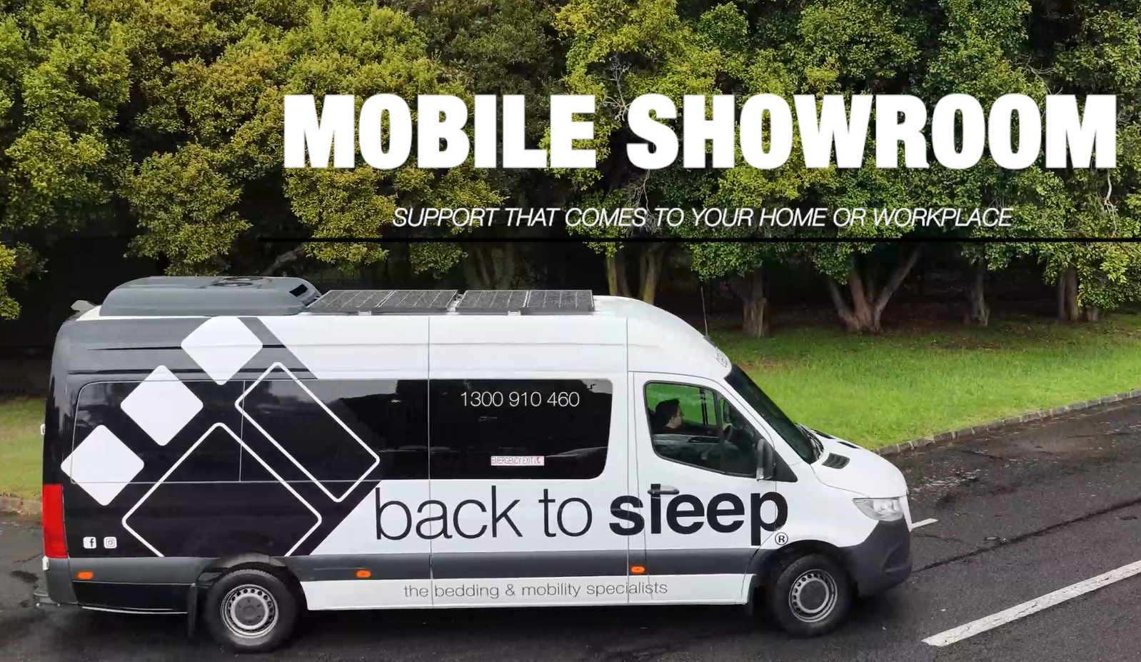 Back to Sleep Mobile Showroom Van