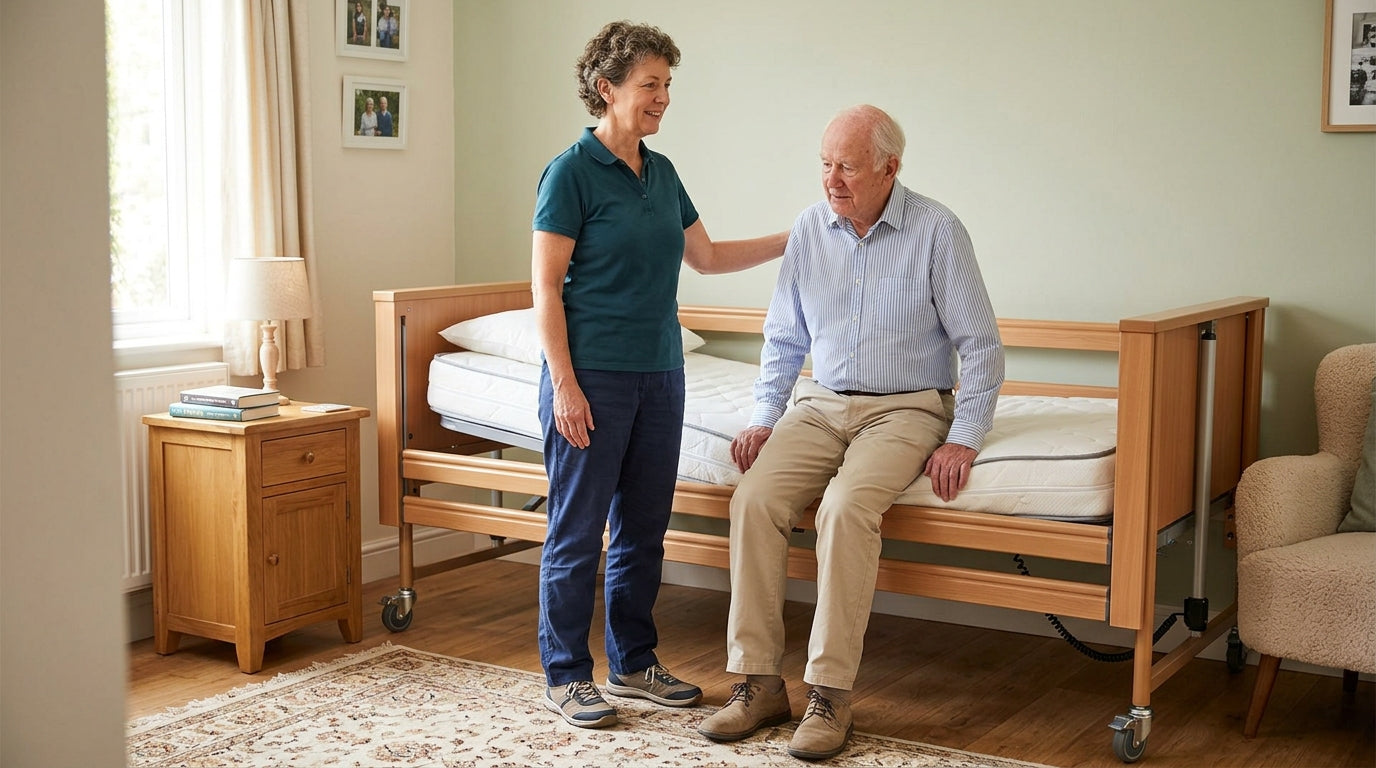 Hi-Lo Beds: Benefits for Aged Care, Home Care and Hospital Use