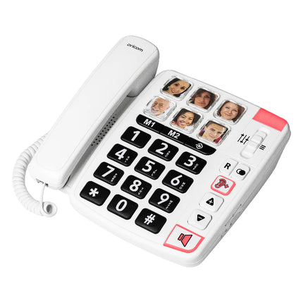 Big Button Amplified Speakerphone w/ Picture Dialling