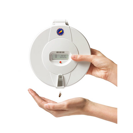 Automatic Pill Dispenser ADVANCE Pharmacy Bundle with Spare tray + Stickers