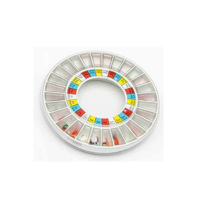 Automatic Pill Dispenser ADVANCE Pharmacy Bundle with Spare tray + Stickers