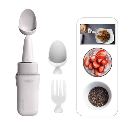 Gyenno Bravo Twist Spoon + Fork Kit