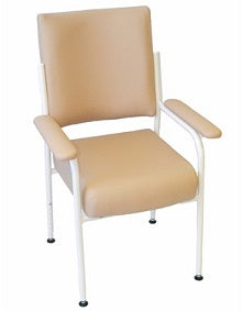 Utility Mid Back Chair - Vinyl - Beige
