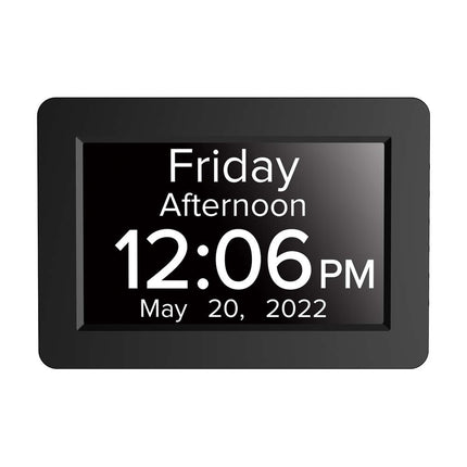 8 inch TALKING Digital Dementia Orientation Day Clock