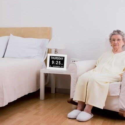 TabTimer Dementia Day 12-inch Clock