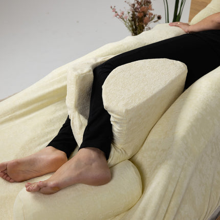 SSW Side Lying Leg Support w/ Breathable Inner & Terry Cotton Outer