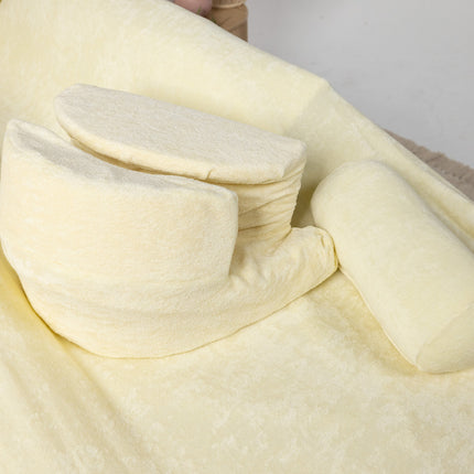 SSW Side Lying Leg Support w/ Breathable Inner & Terry Cotton Outer