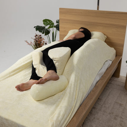 SSW Side Lying Leg Support w/ Breathable Inner & Terry Cotton Outer