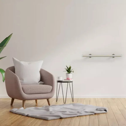 Profile Grab Rails - Silicone Chrome Ivory