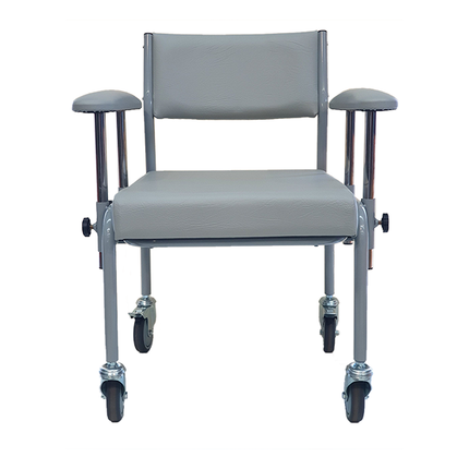 Prepcare Comfort (STD) Low Back Chair with Adjustable Height and Arms