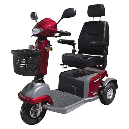 Merits Aurora 2 Hill Climber 3-Wheel Scooter Red