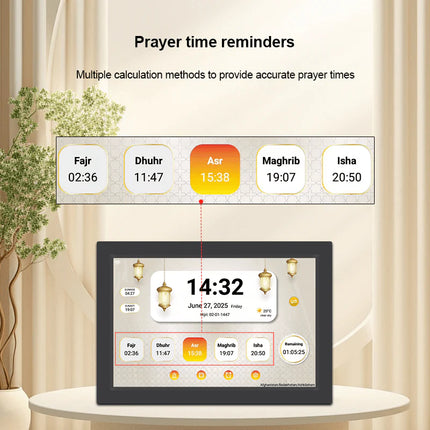 Talking Clock - TabTimer Call to Prayer Reminder Clock