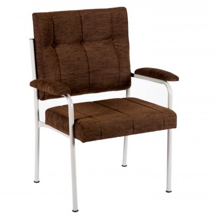 Bishop Comfort (STD) Mid Back Lumbar Support Height Adjustable Chair