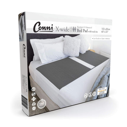 Conni X-wide Reusable Bed Pad with Tuck-ins