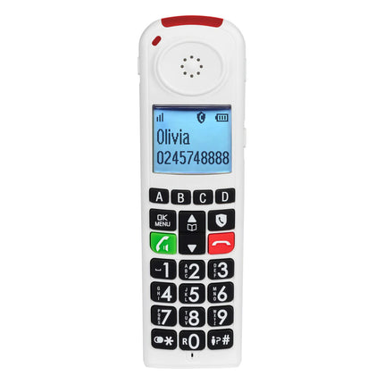 Amplified Big Button Cordless Phone + Additional Handset
