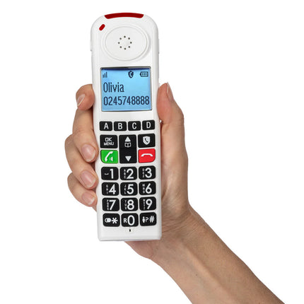 Amplified Big Button Cordless Phone + Additional Handset