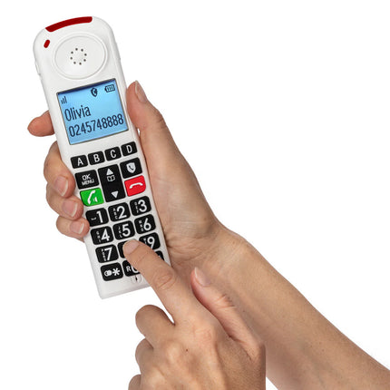 Amplified Big Button Cordless Phone + Additional Handset