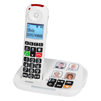Amplified Big Button Cordless Phone + Additional Handset