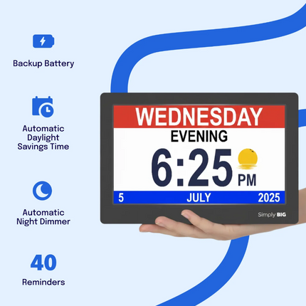 Simply BIG Reminder Clock