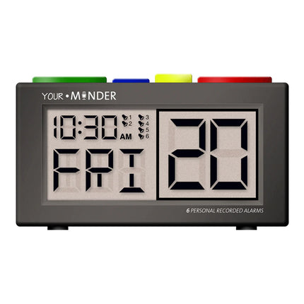 MedCenter Your Minder Personal Recordable Talking Alarm Clock