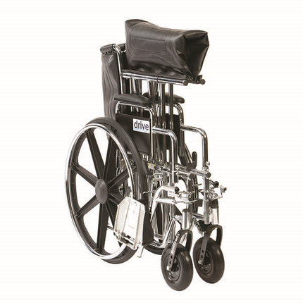 Sentra Bariatric Heavy-Duty Wheelchair - Standard or Deluxe