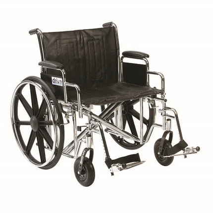 Sentra Bariatric Heavy-Duty Wheelchair - Standard or Deluxe