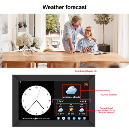 Eluma Digital Smart Cloud Clock