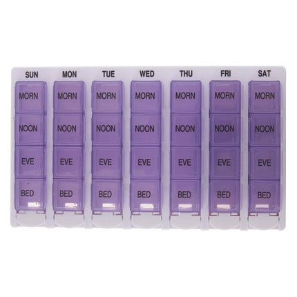 Removable 7 Day Tablet Organizer