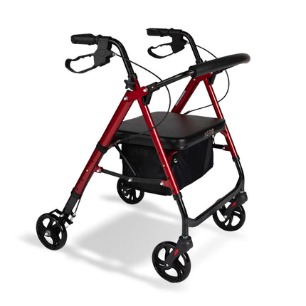 Hero Medical 6″ Deluxe Height Adjustable Seat Walker