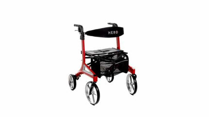 Hero Medical Outdoor Lite Seat Walker - Aluminium