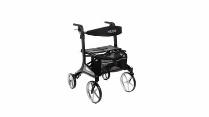 Hero Medical Outdoor Lite Seat Walker - Aluminium