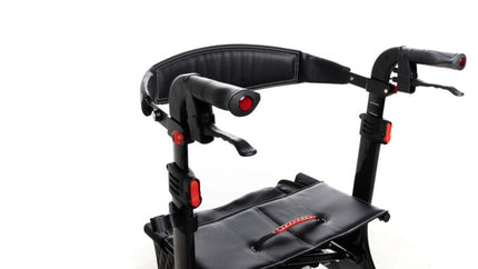 Hero Medical Outdoor Lite Seat Walker - Carbon Fibre