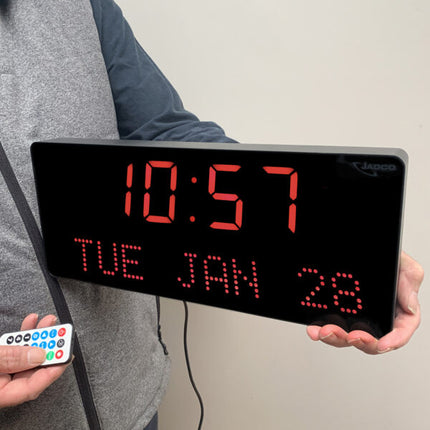 LED Light Digital Calendar Clock