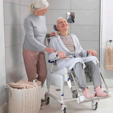 Aquatec Ocean Ergo VIP Transit Tilt Shower Commode