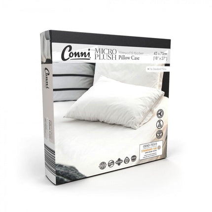 Conni Micro-Plush Waterproof Pillow Protector
