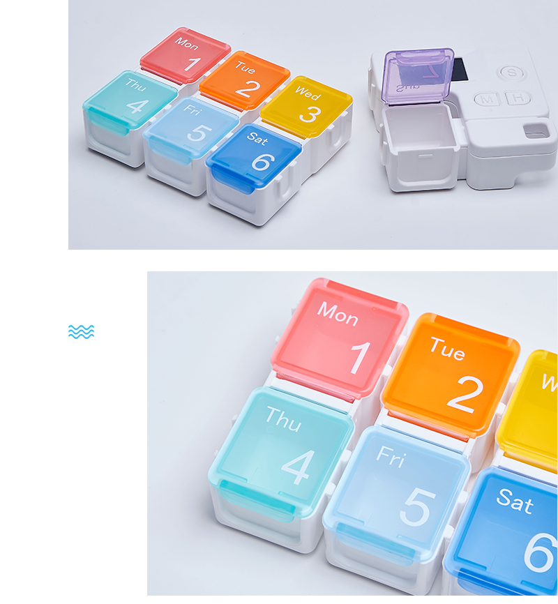 TabTimer Rainbow CONNECTION Pill Box Timer – Back to sleep