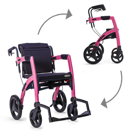 Rollz Motion Convertible Walker Wheelchair