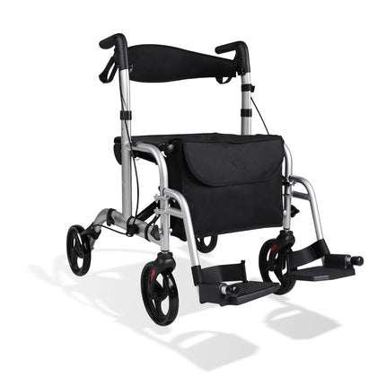 Hero Medical 2-in-1 Seat Walker/Wheelchair