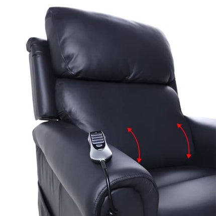 Royale Chadwick Oxford Plush Leather Lift Chair - Quad Motor