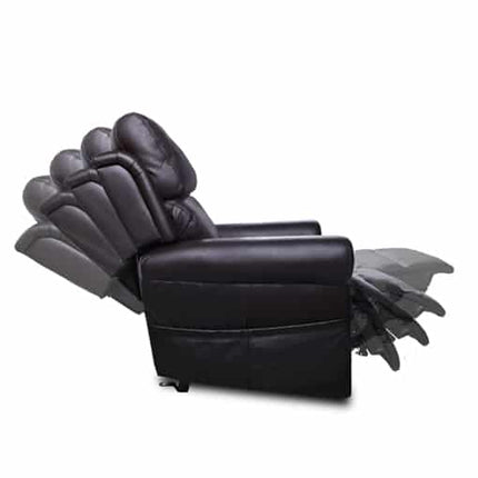 Royale Chadwick Oxford Plush Leather Lift Chair - Quad Motor