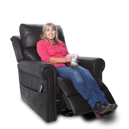 Royale Chadwick Oxford Plush Leather Lift Chair - Quad Motor
