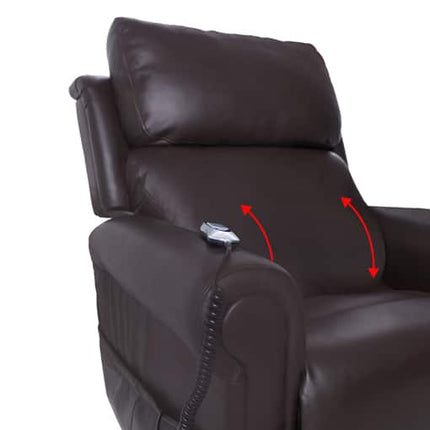 Royale Chadwick Oxford Plush Leather Lift Chair - Quad Motor