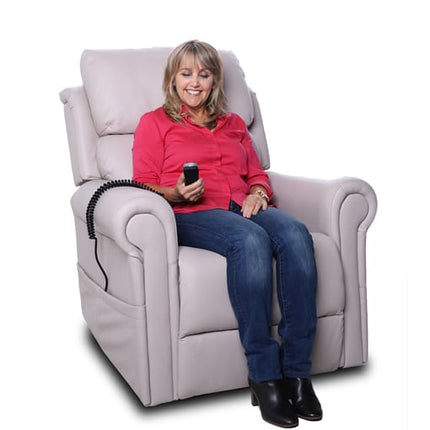 Royale Chadwick Oxford Plush Leather Lift Chair - Quad Motor