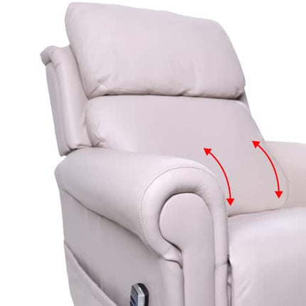 Royale Chadwick Oxford Plush Leather Lift Chair - Quad Motor