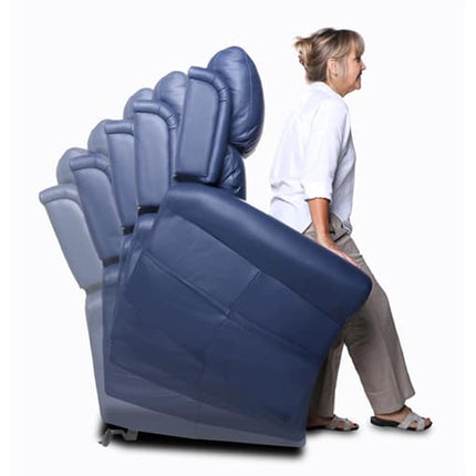 Royale Chadwick Oxford Plush Leather Lift Chair - Quad Motor