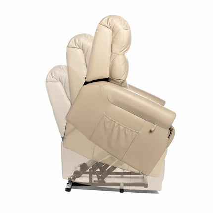 Royale Mayfair Mini Luxury Leather Lift Chair - Twin Motor