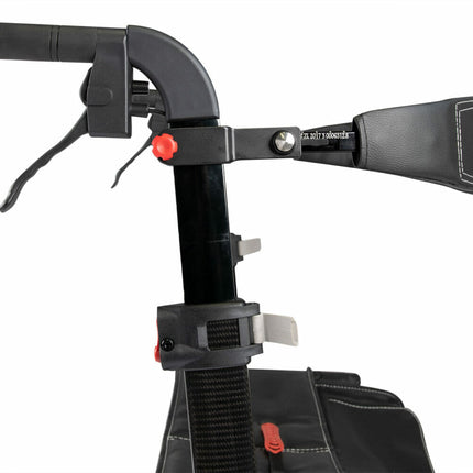 Hero Medical Heavy Duty Outdoor Lite Seat Walker - Carbon Fibre
