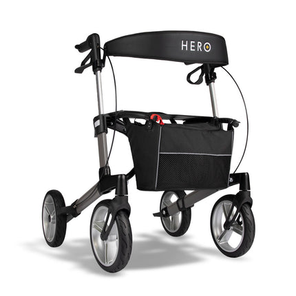 Hero Medical Euro Lite Seat Walker - Aluminium