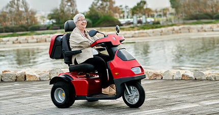 Afiscooter S3 Single Seat Scooter w/ Golf Tyres