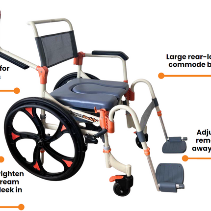Shower Commode Solo Traveller